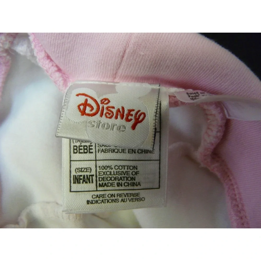 Winnie the Pooh‎ Hat Infant Girls Cap Beanie White Pink Flowers Disney Store